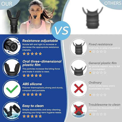 Breathing Trainer Respirator for Enhanced Lung Capacity and Fitness