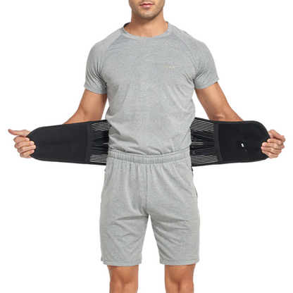 URFit Adjustable Back Support Belt – Lumbar Brace for Pain Relief