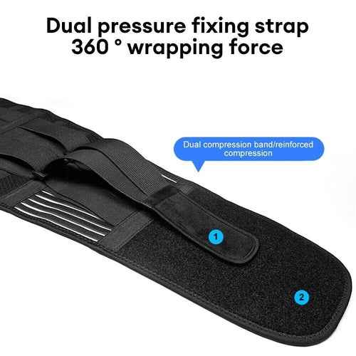 URFit Adjustable Back Support Belt – Lumbar Brace for Pain Relief