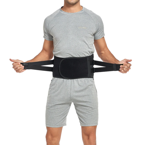 URFit Adjustable Back Support Belt – Lumbar Brace for Pain Relief
