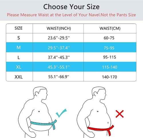 URFit Adjustable Back Support Belt – Lumbar Brace for Pain Relief