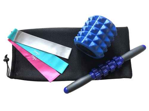 URFit Home Fitness Bundle – Bands + Muscle Recovery Set