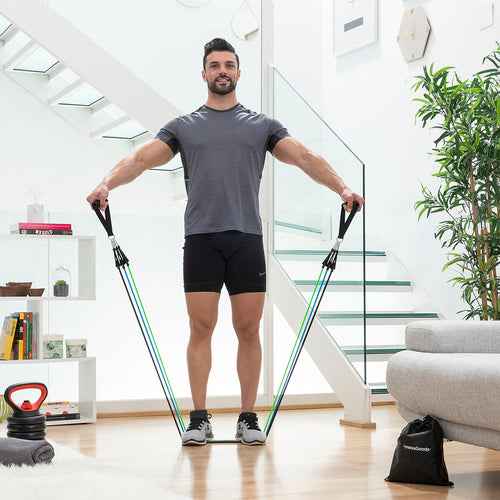 URFit Resistance Bands Set – Home Gym Workout Kit