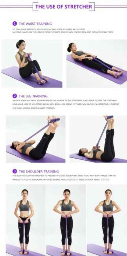 URFit Pedal Resistance Trainer – Full Body Workout Anywhere