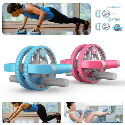 Ab Roller Wheel Set – Core & Abs Home Workout Kit