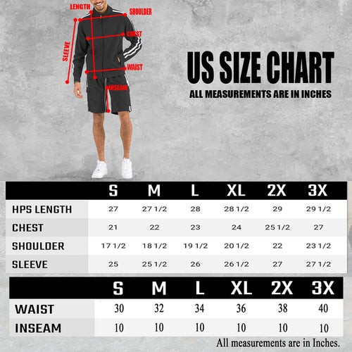 Two Stripe Cargo Short Set – Streetwear Summer Fit
