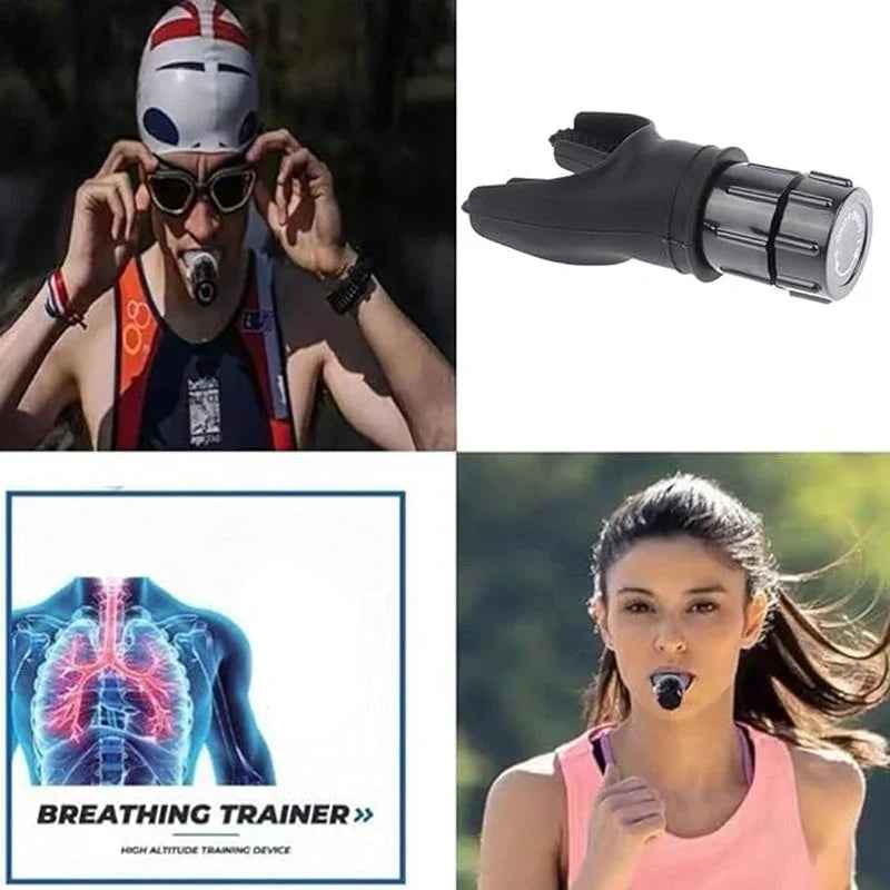 Breathing Trainer Respirator for Enhanced Lung Capacity and Fitness