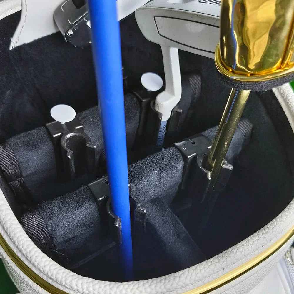 Durable Golf Club Bag Clips – Premium Putter Clamp Holder Organizer for Men and Women, High-Quality Plastic Golf Accessories