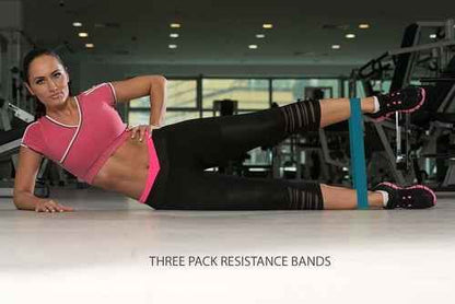 URFit Home Fitness Bundle – Bands + Muscle Recovery Set